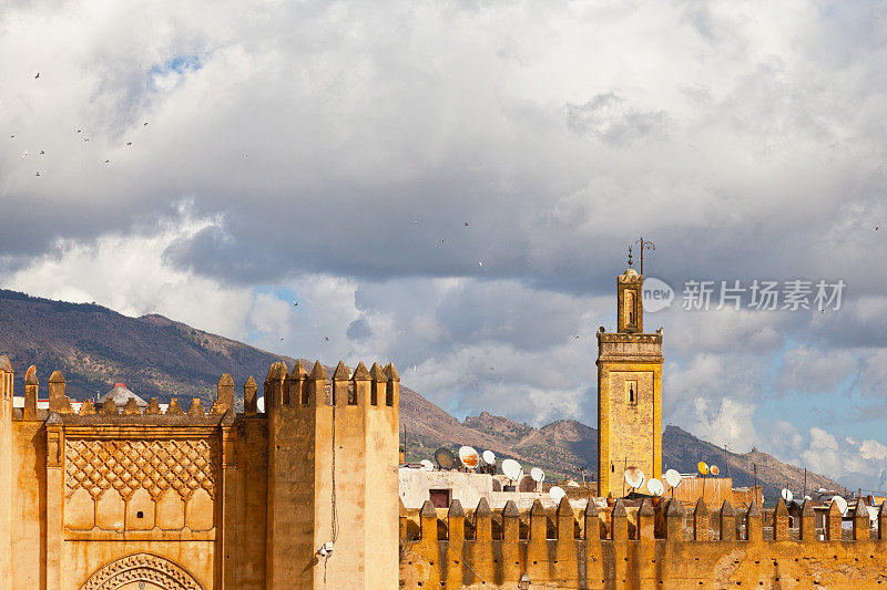 非斯的Kasbah An-Nouar清真寺